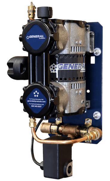 Oil-Less Riser Mount Air Compressors For Dry Pipe & Pre-Action Fire Sprinkler Systems