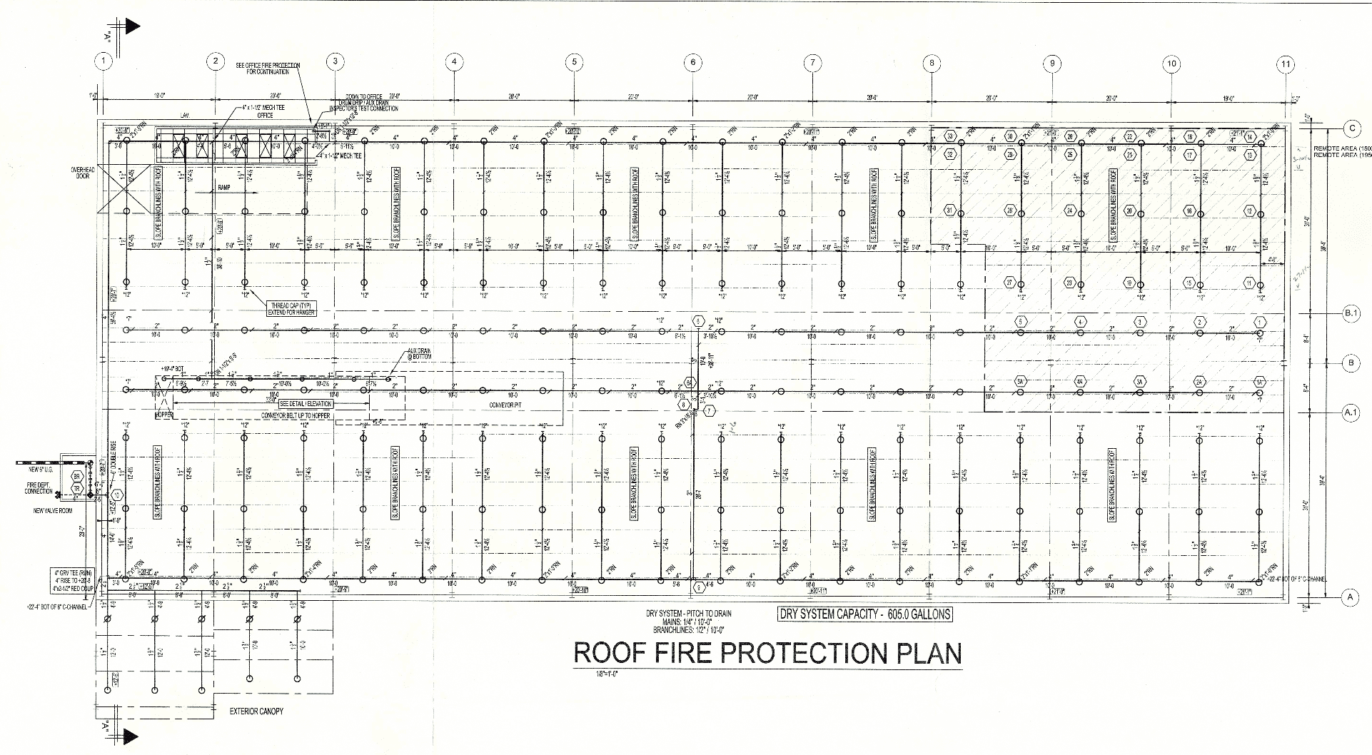 Recycling Center Drawing